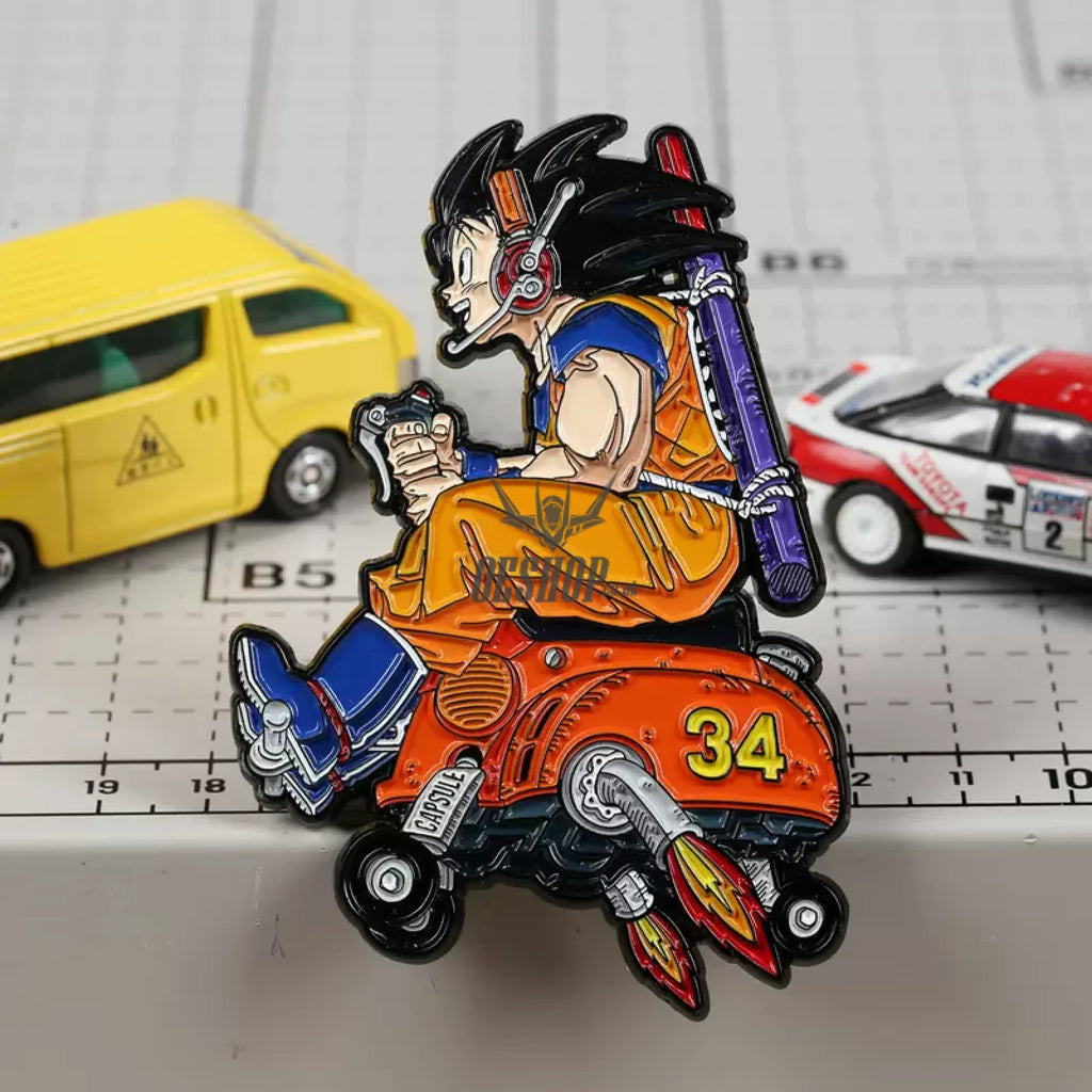 Enamel Pin Custom Made Anime Badge Wukong