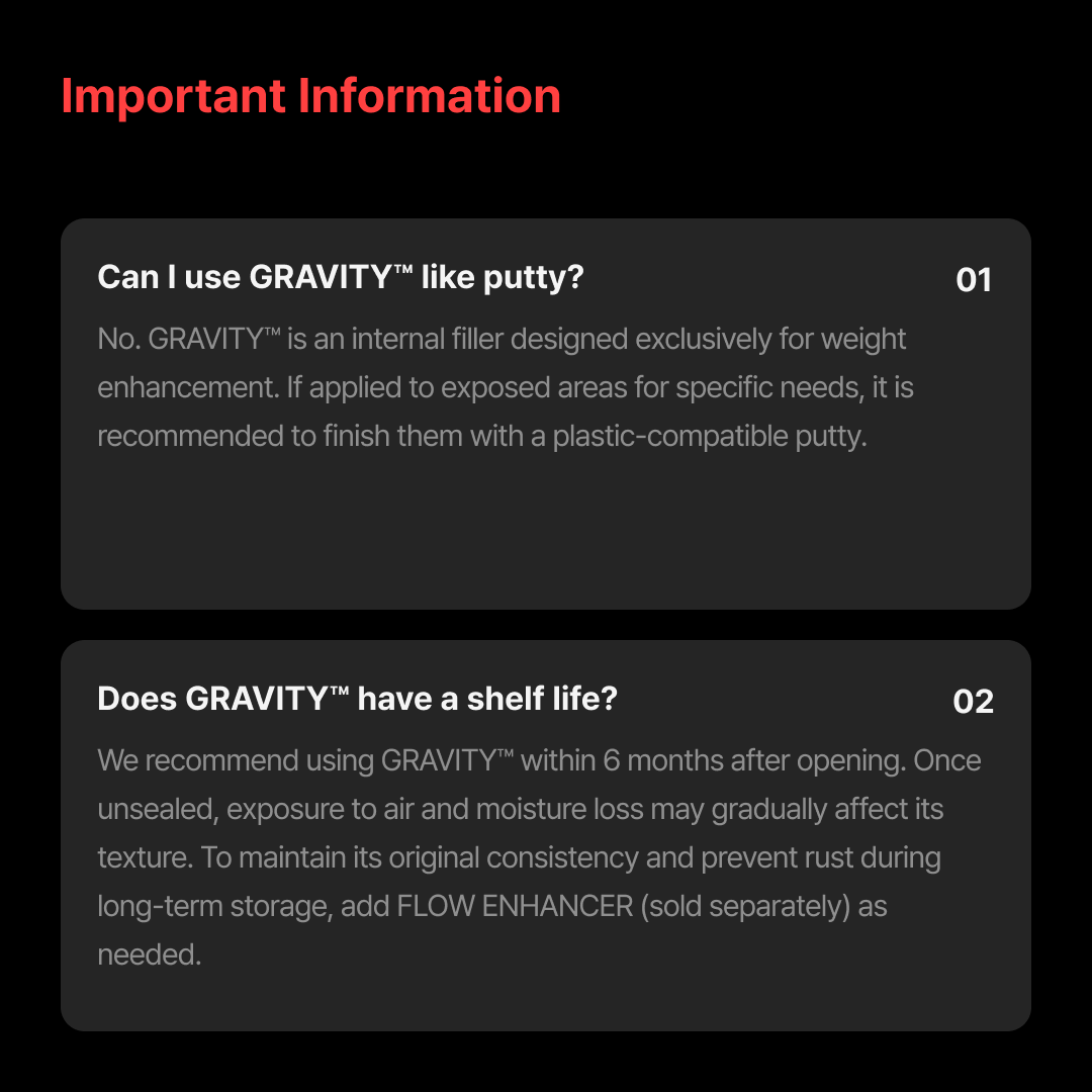 Gunprimer GRAVITY Iron / 180g GV-P-180