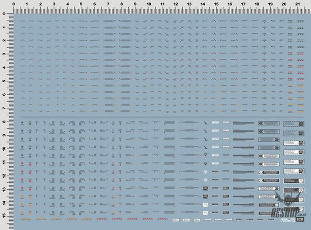 EVO 1/100 Gray General (Large) NC05-G Evolution Studio Decals Evolution Studio 4.99 OEShop