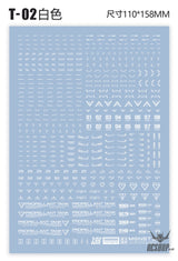 Evo 1/100 Monster Series Ultra High Definition Universal General Decals Evolution Studio