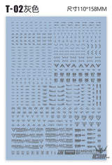 Evo 1/100 Monster Series Ultra High Definition Universal General Decals Evolution Studio