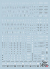 EVO 1/100 White/Dark Gray General NC05-4 Evolution Studio Decals Evolution Studio 3.49 OEShop