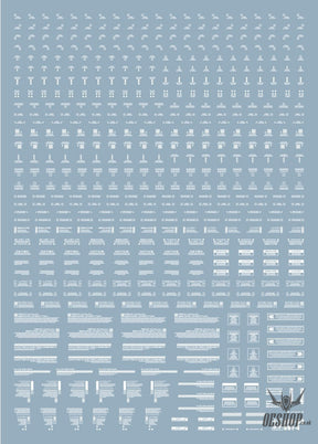 EVO 1/100 White General RB01-W Evolution Studio Decals Evolution Studio 3.49 OEShop