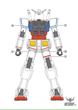 Evo E-Eg01 Eg Rx-78-2 Gundam Uv Evolution Studio Decals