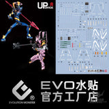 EVO E-EVA06 + 08 Eva Evangelion Unit 06 + 08 UV Evolution Studio Decals Decals