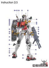 EVO - E-HG GQ-3 (UV) HG GQuuuuuuX Red Gundam & White Gundam Evolution Studio Decals - Decals