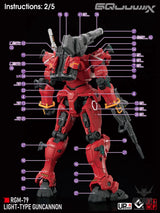 EVO - E-HG GQ-5 (UV) HG GQuuuuuuX Light-type Guncannon Evolution Studio Decals - Decals