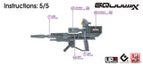EVO - E-HG GQ-5 (UV) HG GQuuuuuuX Light-type Guncannon Evolution Studio Decals - Decals