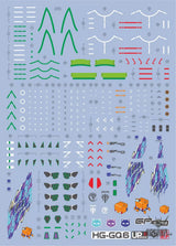 EVO - E-HG GQ-6 (UV) HG GQuuuuuuX Gundam GFreD Evolution Studio Decals - Decals