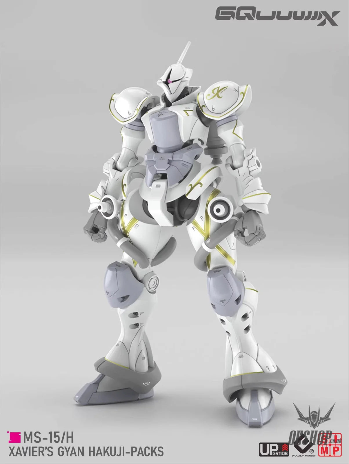EVO - E-HG GQ-7 (UV) HG GQuuuuuuX JYAN Hakuji-Pack Evolution Studio Decals - Decals