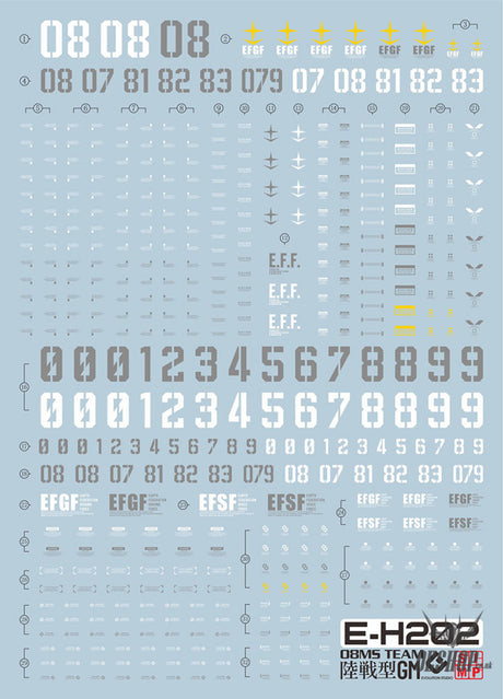 Evo - E-Hg202 (Uv) Hg Rx-79G Ground Gm Evolution Studio Decals