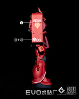 Evo - E-Hg234 (Uv) Hg Infinite Justice Gundam Evolution Studio Decals