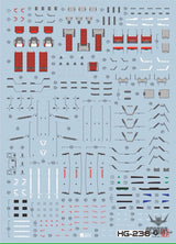 EVO - E-HG236 (UV) HG Heavyarms ver.TV Evolution Studio Decals Decals