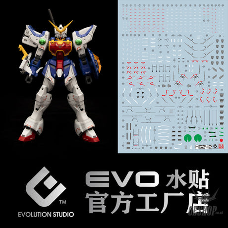 Evo - E-Hg242 (Uvhg Shenlong Gundam (Gundam Wing) Evolution Studio Decals
