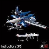 EVO - E-HG243 (UV) HG Rising Freedom Gundam Evolution Studio Decal Decals