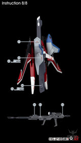EVO - E-HG248 (UV) HG Gelgoog Menace Gundam Evolution Studio Decal Decals