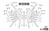 EVO - E-HG250 (UV) HG Mighty Strike Freedom Gundam Evolution Studio Decal Decals