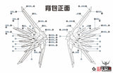 EVO - E-HG250 (UV) HG Mighty Strike Freedom Gundam Evolution Studio Decal Decals