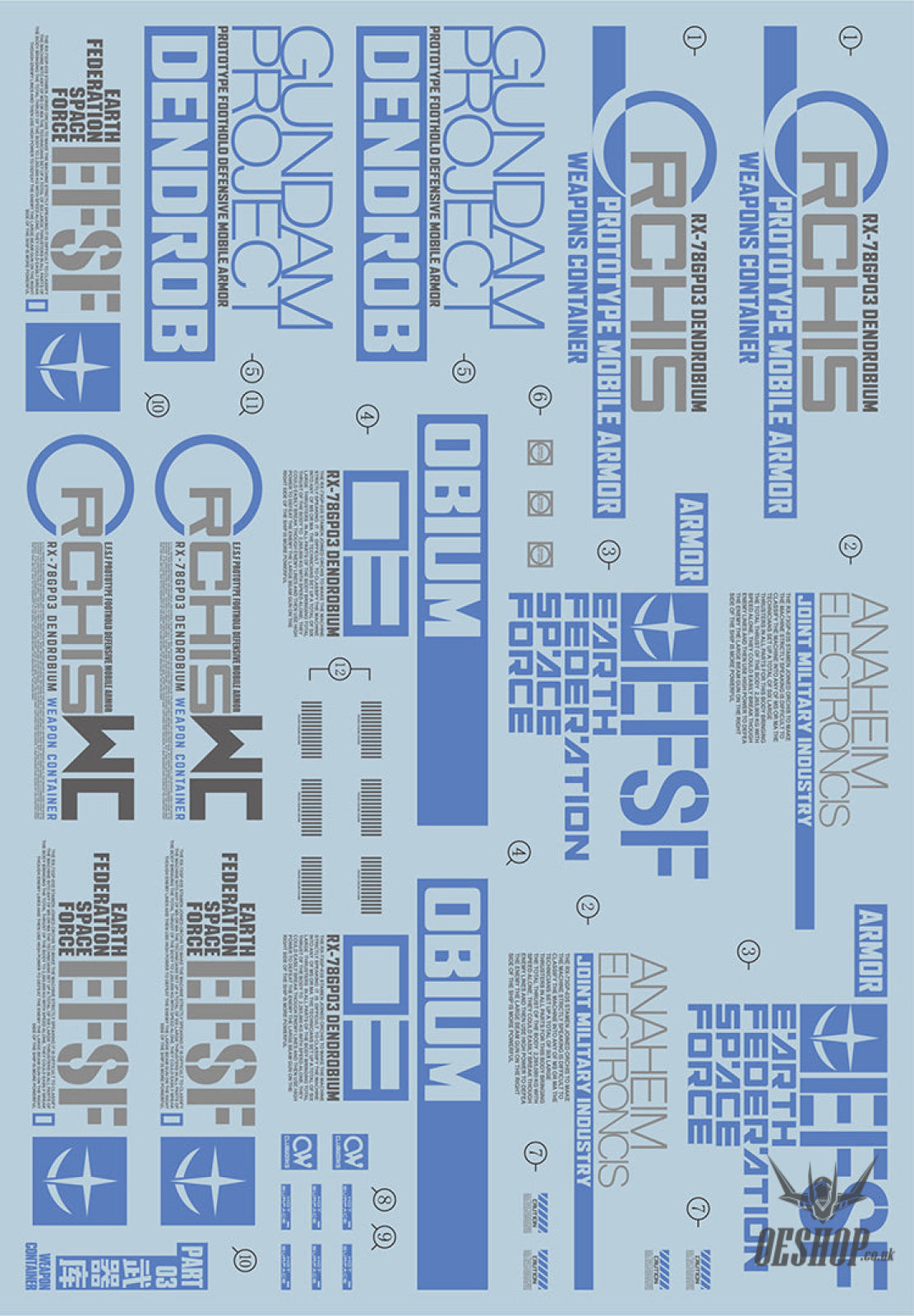 Evo - E-Hg28 (Uv) Hg Gp03D Dendrobium Evolution Studio Decals