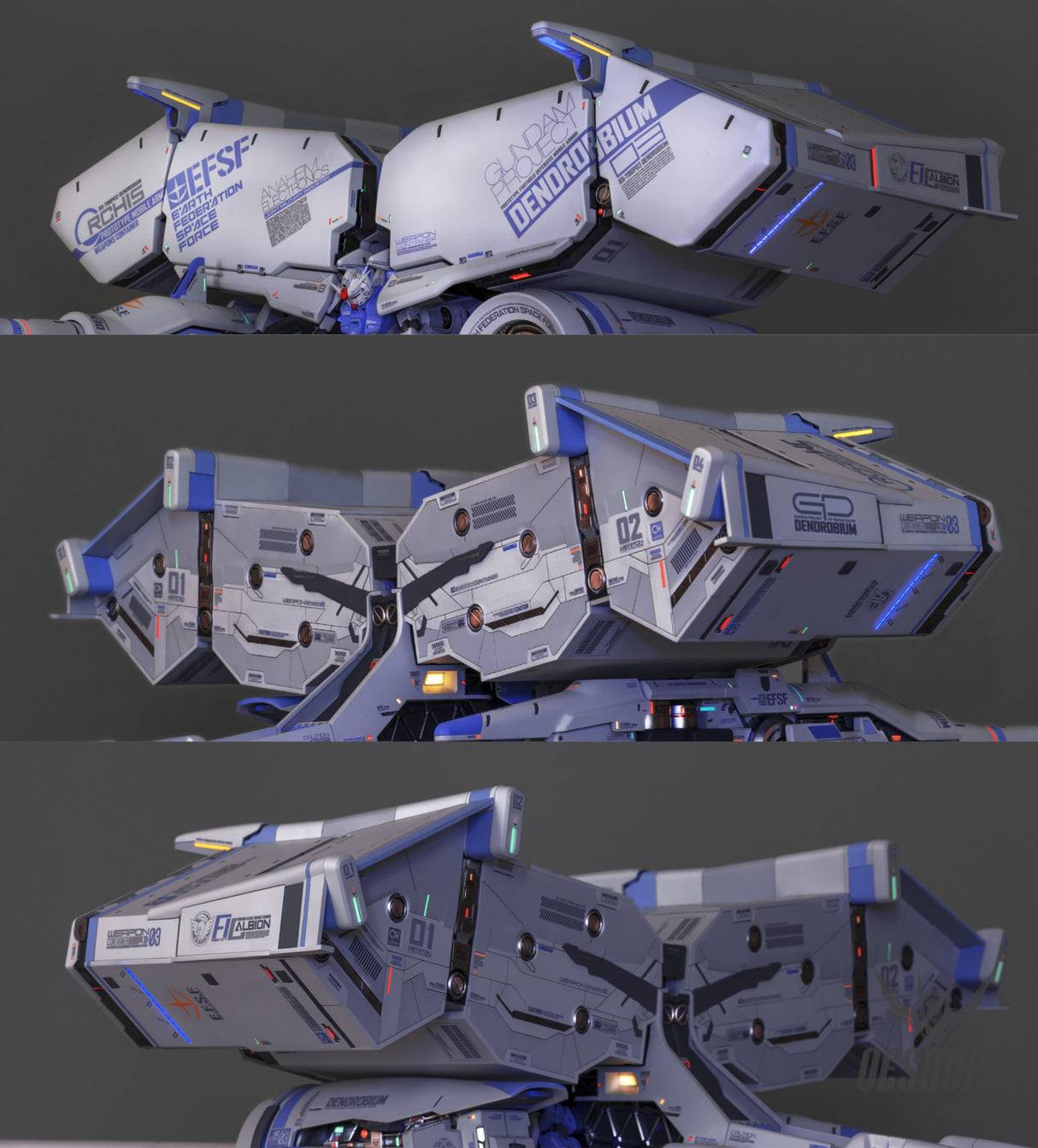 EVO - E-HG28 (UV) HG GP03D Dendrobium Evolution Studio Decals Decals