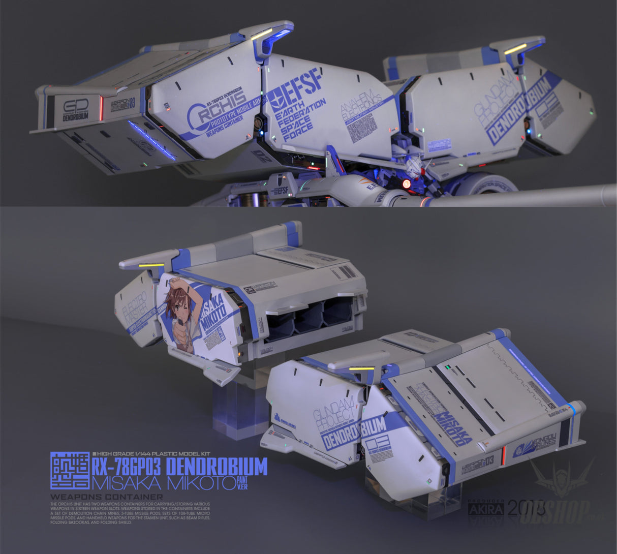 EVO - E-HG28 (UV) HG GP03D Dendrobium Evolution Studio Decals Decals