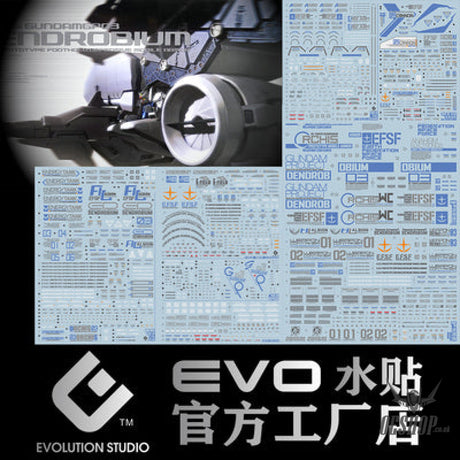 Evo - E-Hg28 (Uv) Hg Gp03D Dendrobium Evolution Studio Decals