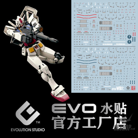 EVO - E-HG78BG (UV) HG Beyond Global RX78-2 Evolution Studio Decals Decals