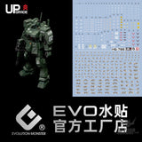 EVO - E-HG79S (UV) HG RGM-79S GM-Spartan Evolution Studio Decals Decals