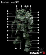 EVO - E-HG79S (UV) HG RGM-79S GM-Spartan Evolution Studio Decals Decals