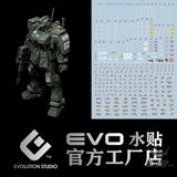 EVO - E-HG79S (UV) HG RGM-79S GM-Spartan Evolution Studio Decals Decals