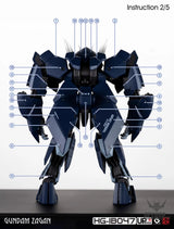 EVO - E-HGIBO-47 (UV) HGIBO Iron-Blooded Orphans GUNDAM ZAGAN Evolution Studio Decals - Decals