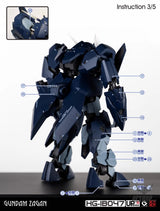 EVO - E-HGIBO-47 (UV) HGIBO Iron-Blooded Orphans GUNDAM ZAGAN Evolution Studio Decals - Decals