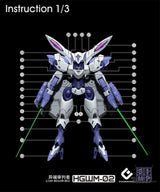EVO - E-HGWM-02 (UV) HG Beguir-Beu/Pente & Michaelis (The Witch of Mercury) Evolution Studio Decals Decals