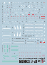 Evo - E-M073 (Uv) Mg Gundam Heavyarms Custom Ew Evolution Studio Decals