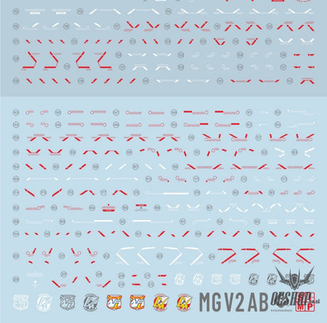 Evo - E-M128 (Uv) Mg Avalanche Exia Evolution Studio Decals
