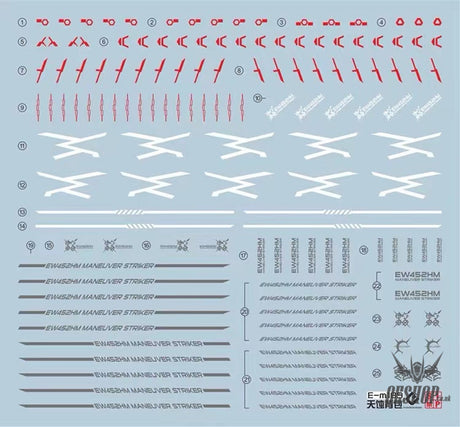 Evo - E-M189 (Uv) Mg Maneuver Strike Pack Evolution Studio Decals