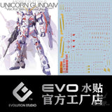 EVO - E-MG102 Unicorn Ver.Ka (UV) MG RX-0 Unicorn Ver.Ka Evolution Studio Decals Decals