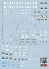 Evo - E-Mg167 (Uv) Mg Rgm-96X Jesta& Cannon Evolution Studio Decals