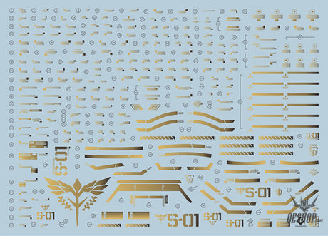 Evo - E-Mg174Gd (Gilding) Mg Sazabi Evolution Studio Decals