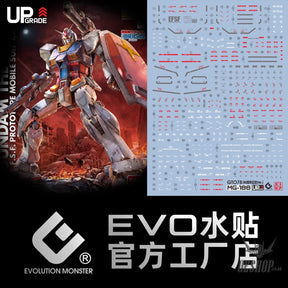 EVO - E-MG188 (UV) MG GTO78 + 40 Anniversary Edition Evolution Studio Decals Decals