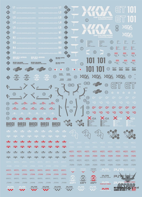 EVO - MG Freedom Gundam 2.0 E-MG190 Evolution Studio Decals Evolution Studio 3.59 OEShop