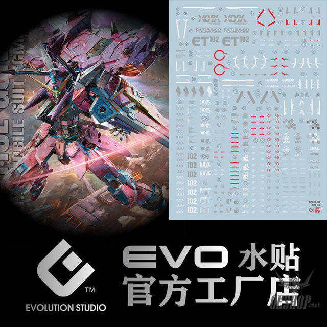 Evo - E-Mg195 (Uv) Mg Justice Evolution Studio Decals