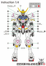 EVO - E-MG210 (UV) MG Barbatos Evolution Studio Decals Decals