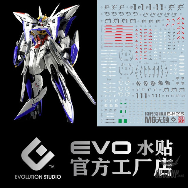 EVO - MG Eclipse Gundam E-MG215 Evolution Studio Decals Evolution Studio 3.59 OEShop