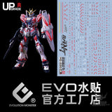 EVO - E-MG220 (UV) MG Narrative Gundam C-Pack Evolution Studio Decals Decals