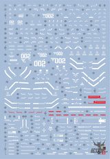EVO - E-MG221 (UV) MG Sinanju Stein Ver.KA Evolution Studio Decals (Copy) Decals