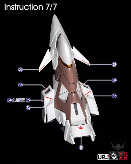 EVO - E-MGSD03 (UV) MGSD Wing Gundam Zero EW Evolution Studio Decals - Decals