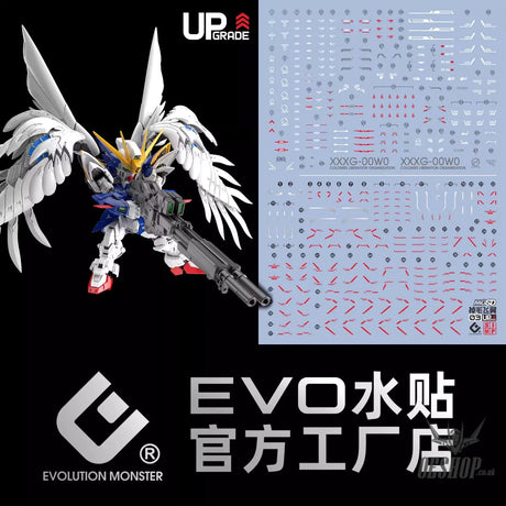 EVO - E-MGSD03 (UV) MGSD Wing Gundam Zero EW Evolution Studio Decals - Decals