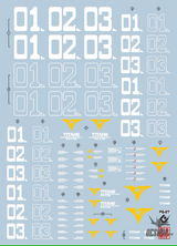 Evo - E-Pg07 (Uv) Pg Mk-Ii (Titans) Black Evolution Studio Decals