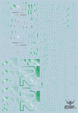 Evo - E-Pg16Gr (Gilding Green) Pg Banshee Norn Gundam Evolution Studio Decals